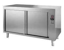 Combisteel warmkast met schuifdeur en schap 7452.0072