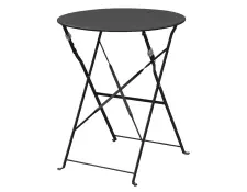 Bolero zwarte terrastafel GH558