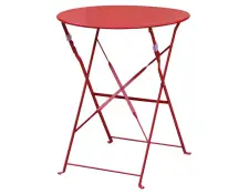 Bolero rode stalen stoelen GH560